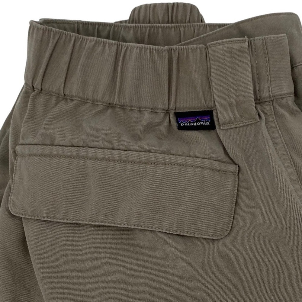 Patagonia Olive Track Pants with Back Flap Pocket